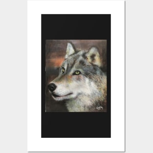 November Wolf Posters and Art